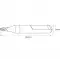 High Quality 3mm Universal Grade End Mill Cutter for Keyline 994 Replaces DC011A, B3320, RIC05304B thumb