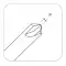 Universal Grade Carbide Dimple Cutter 0.8mm 95° for  Triton , SILCA  thumb