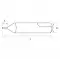High Quality 4.5mm Tip 1mm Universal Grade Carbide Tracer Point for Keyline 994 Replaces TL003, RIC09483B thumb