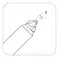 Swiss Grade Carbide End Mill Cutter 2mm for SILCA Triax, Quattrocode thumb