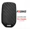 7 Button Black Silicon Cover for Honda Odyssey Smart Remotes  thumb