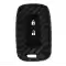 Silicon Cover for Kia Smart Remote Key 3 Button Carbon Fiber Style Black with Trunk - RC-KIA-M3B3  p-2 thumb