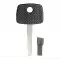 Transponder Key Shell For Mercedes HU64 High Security Blade With Chip Holder-0 thumb