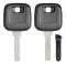 Transponder Key Shell 4 Track For Volvo NE66 with Chip Holder-0 thumb