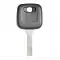 Volvo NE66 Replacement Transponder Key Shell 4 Track  thumb