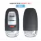 KEYDIY Universal Smart Proximity Remote Key Audi Style 4 Button ZB01 - CR-KDY-ZB01  p-4 thumb