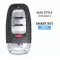 KEYDIY Universal Smart Proximity Remote Key Audi Style 4 Button ZB01 - CR-KDY-ZB01  p-2 thumb