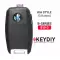 KEYDIY KD Universal Car Flip Remote Key Kia Style 3 Buttons B19-3 - CR-KDY-B19-3  p-4 thumb