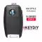 KEYDIY KD Universal Car Flip Remote Key Kia Style 3 Buttons B19-3 - CR-KDY-B19-3  p-5 thumb