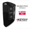 New High Quality KEYDIY Universal Flip Remote Key VW Golf Style 3 Buttons B33 thumb