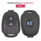 KEYDIY Universal Remote Head Key Toyota Style 2 Buttons B35-2 - CR-KDY-B35-2  p-2 thumb