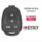 KEYDIY Universal Remote Head Key Toyota Style 4 Buttons B35-4 - CR-KDY-B35-4  p-3 thumb