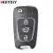 KEYDIY Universal Wireless Flip Remote Key Hyundai Kia Style 3 Buttons NB04-0 thumb