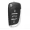 KEYDIY Universal Wireless Flip Remote Key PSA Style 3 Buttons NB11-0 thumb