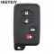 KeyDiy KD Toyota Universal Smart Remote Key 4 Button With Black Shell TDB03-4-0 thumb