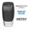 KEYDIY Universal Smart Proximity Remote Key Mercedes Style 3 Button ZB11 - CR-KDY-ZB11  p-5 thumb