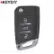 KEYDIY Universal Smart Proximity Remote Key VW Style 3 Button ZB15-0 thumb