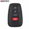 KEYDIY TIB36-4 Universal 8A, 4D Smart Remote Key for Toyota 4 Button-0 thumb