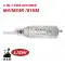Original Lishi M4/MS4R /81KM for Master Lock 2-in-1 Pick Decoder AG-0 thumb