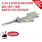 Original Lishi HU101-V3-CUTOUT for Volvo, Land Rover 2-in1- Pick Decoder AG-0 thumb