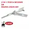 Original Lishi Mazda2024-SM for Mazda 2024+ 2-In-1 Pick Decoder 10 Cut Door-0 thumb
