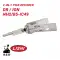 Original Lishi NH2 / IC49 / B5 for Mack, Kenworth, Briggs & Stratton Trucks  2-in-1 Pick Decoder AG-0 thumb