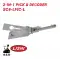 Original Lishi SC4-LFIC-L for Schlage Keyway 2-In-1 Pick & Decoder Anti-Glare-0 thumb