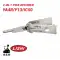 Original Lishi YA4R/Y13/IC50 for Mack Trucks and Yale 2-in-1 Pick Decoder AG-0 thumb