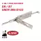 Original Lishi GM39 B86 B102 10 Cut For GM 2-in-1 Pick Decoder Anti Glare-0 thumb