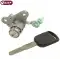 2006-2014 Honda Acura HO03 Driver Door Lock Cylinder Coded D-19-127-0 thumb