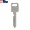 ILCO Mechanical Metal Head Key for Ford 8 Cut 1196FD - H75-0 thumb