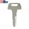 ILCO Mechanical Metal Head Key For Honda Motorcycle X84 - HD74-0 thumb