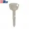 ILCO Mechanical Metal Head Key for Kawasaki Motorcycle KA34 / X279-0 thumb