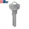 ILCO Metal Head Key Blank Nickel Plated Finish Kwikset KW10-0 thumb