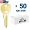 ILCO NA14 1069L Metal key Blank for National Cabinet Locks Brass Finish Pack of 50-0 thumb