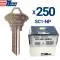 ILCO Nickel Finish Schlage Key Blank Residential SC1 Pack Of 250-0 thumb
