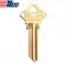 ILCO SC4 Metal Head Key Blank Schlage Brass Finish-0 thumb
