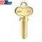 ILCO SE1 1022 Metal Key Blank Brass Finish Segal-0 thumb