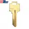 ILCO WR5 Metal Head Key Blank Brass Finish For Weiser Locks-0 thumb