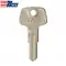 ILCO Mechanical Metal Head Key for VW X132-0 thumb