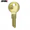 JMA Mechanical Metal Head Key Brass Finish Y13 / 9119 Yale 5-Wafer Cabinet Key-0 thumb
