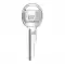 GM B51 P1098D Mechanical Single-Sided 6-Cut Door Metal Head Key thumb