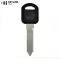 Mechanical Double-Sided Short 10-Cut Plastic Head Key For GM B89-P P1107-0 thumb