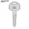 Mechanical Double-Sided Metal Head Key For Nissan DA25 X123-0 thumb