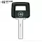 Mechanical High Security 4-Track Plastic Head Key for Volvo VL17P / NE66P-0 thumb