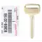 Toyota Genuine Metal NON-Transponder Blank Key 90999-00186-0 thumb