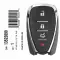 2021-2025 Chevrolet Camaro, Malibu Smart Remote Key 13522890 HYQ4ES 4 Button-0 thumb