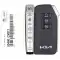 2024 KIA EV6 Smart Remote Key 95440-CV011 CQOFD01340 7 Button-0 thumb