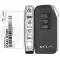 2022 KIA Seltos Smart Remote Key 95440-Q5500 MBEC7FOB2207 7 Button-0 thumb