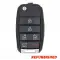 2015-2018 KIA Sedona Flip Remote Key  95430-A9300 TQ8-RKE-4F21 6 Button Refurbished-0 thumb